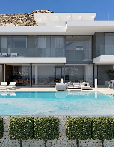 Эксклюзивная вилла с видом на море в Сьерра Кортина